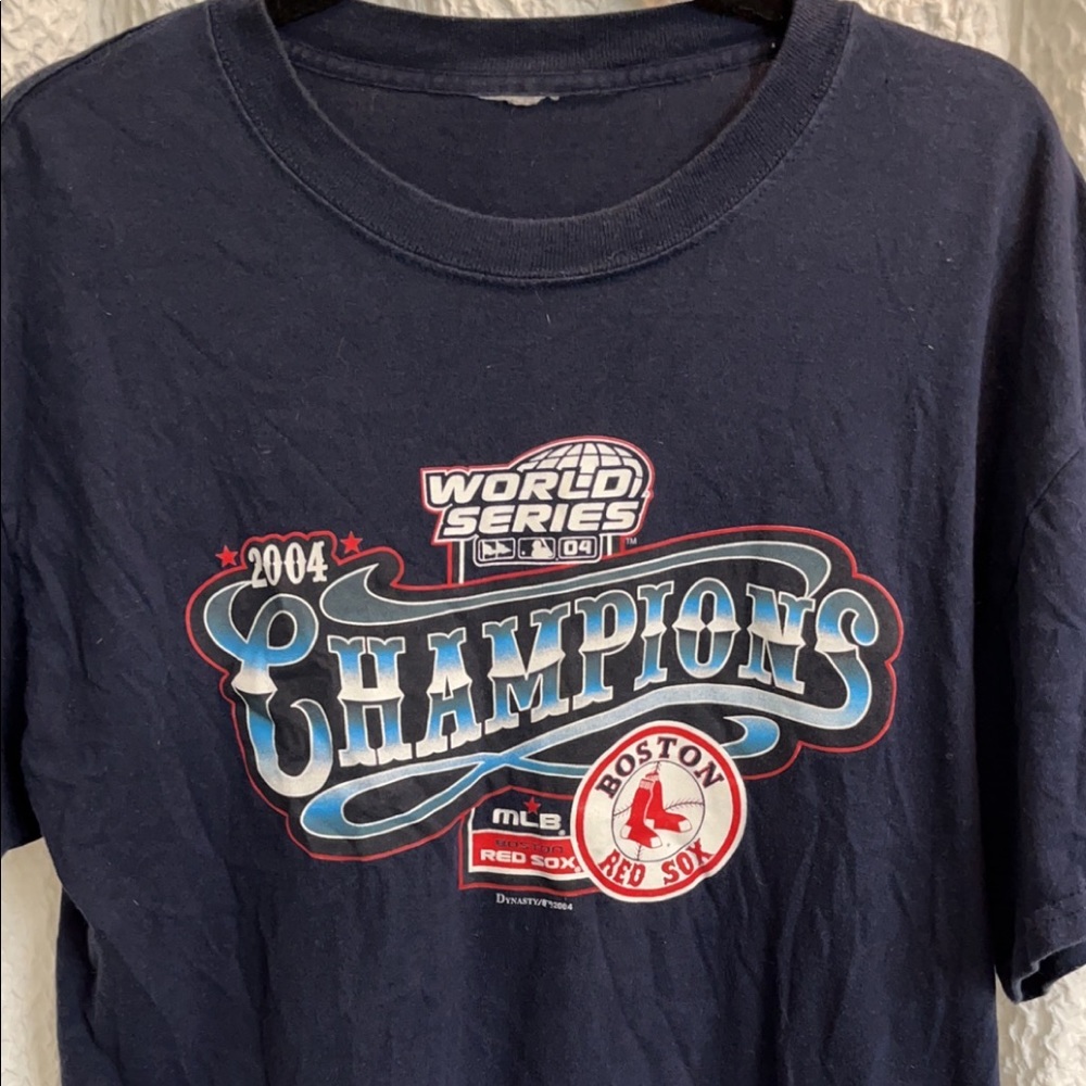 Vintage Red Sox 2004 World Series Champions Tee